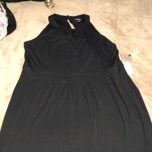 Woman’s floor length dress